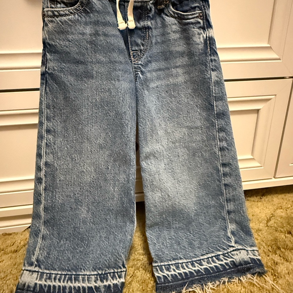 GAP Kids Blue Wide-Leg Jeans
